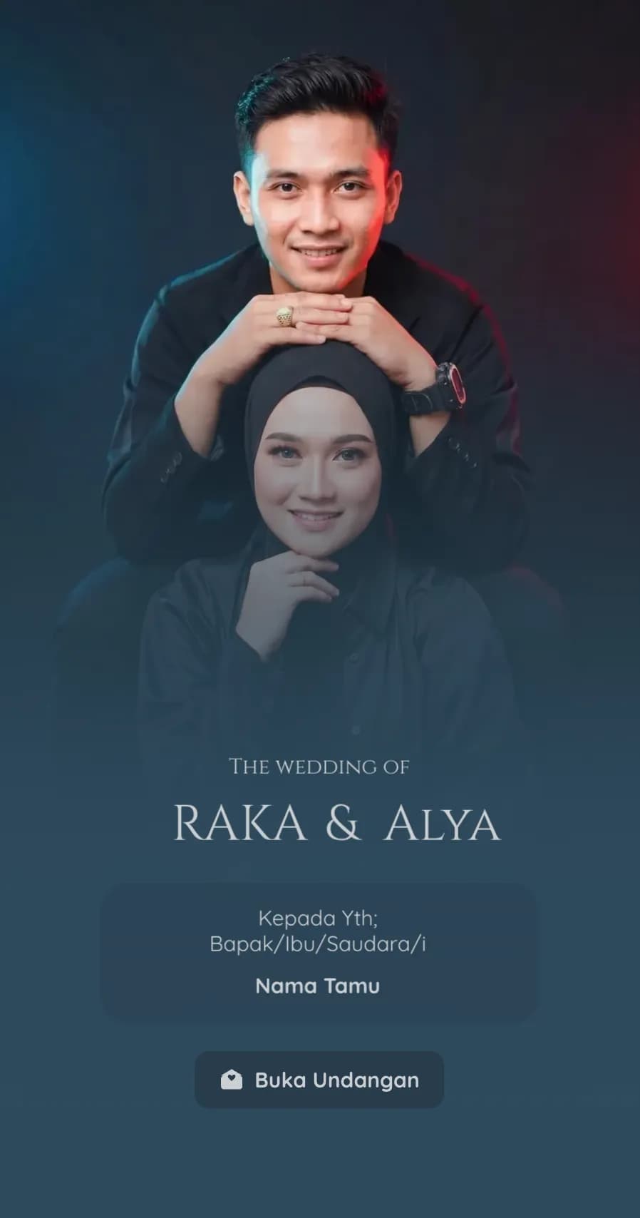 Pratinjau tema Midnight Serenade